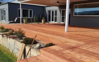 Timber deck build image 1