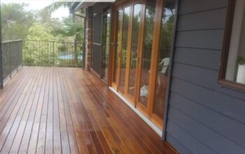 Timber deck extension